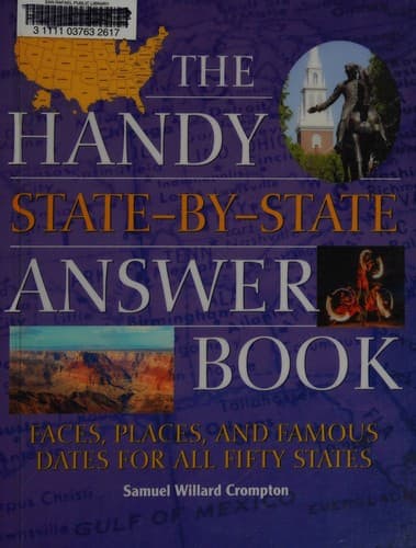Tapa de The handy state-by-state answer book