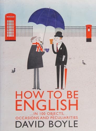 Tapa de How to Be English