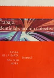 Tapa de Trabajo, identidad y acción colectiva
