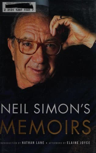 Tapa de Neil Simon's memoirs