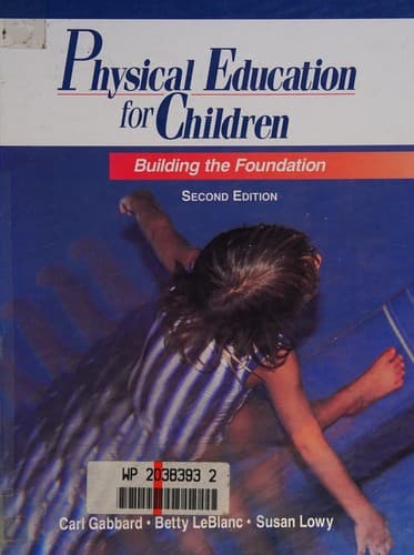 Tapa de Physical education for children