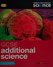 Tapa de GCSE Additional Science - Twenty First Century Science