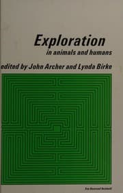 Tapa de Exploration in animals and humans