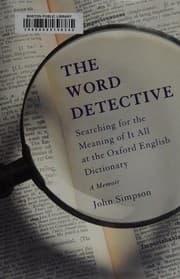 Tapa de The word detective