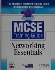 Tapa de Microtech USA McSe Training Guide Networking Essentials