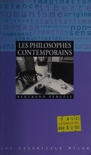 Tapa de Les philosophes contemporains