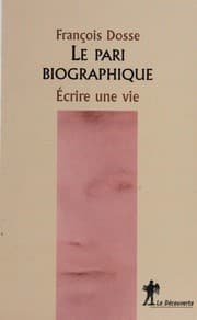 Tapa de Le pari biographique