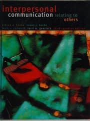 Tapa de Interpersonal communication