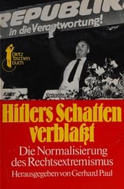 Tapa de Hitlers Schatten verblasst