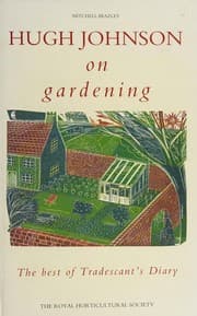 Tapa de Hugh Johnson on gardening