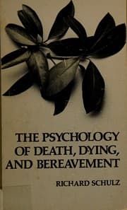 Tapa de The Psychology of death, dying, and bereavement