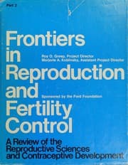 Tapa de Frontiers in reproduction and fertility control