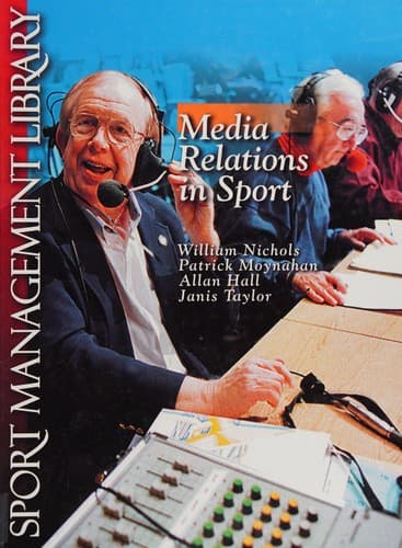 Tapa de Media relations in sport