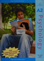 Tapa de A2 Psychology