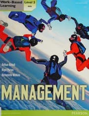 Tapa de NVQ/SVQ Level 3 Management Candidate Handbook