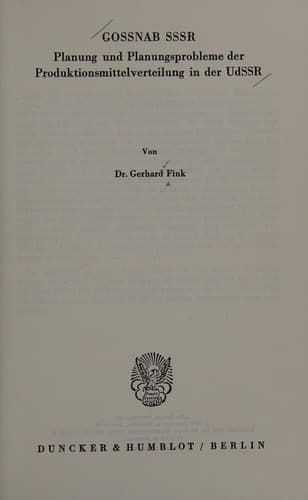 Tapa de Gossnab SSSR