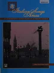 Tapa de 26 Italian Songs and Arias