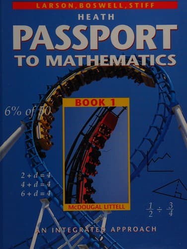 Tapa de Passport To Mathematics