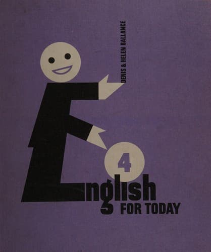 Tapa de English for Today