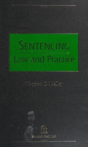 Tapa de Sentencing Law and Practice