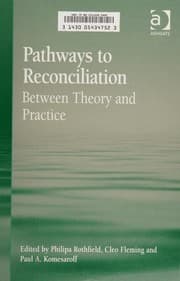 Tapa de Pathways to reconciliation