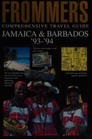 Tapa de Frommer's comprehensive travel guide Jamaica & Barbados '93-'94