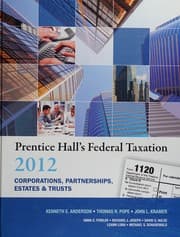 Tapa de Prentice Hall's Federal Taxation 2012 Corporations, Partnerships, Estates and Trusts