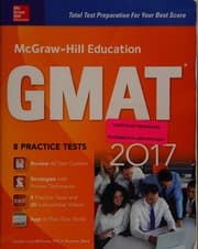 Tapa de McGraw-Hill Education GMAT 2017