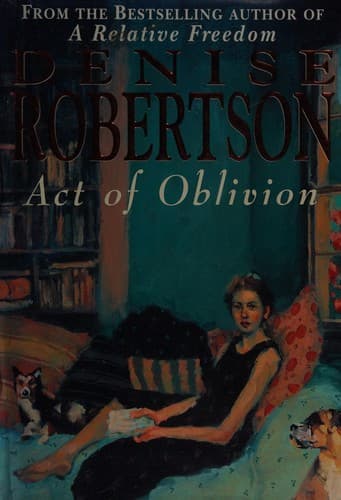Tapa de Act of oblivion