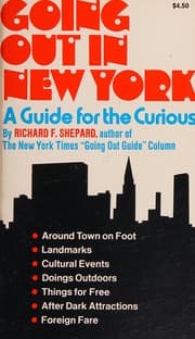 Tapa de Going out in New York