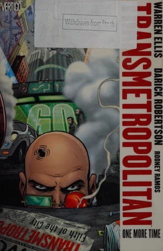 Tapa de Transmetropolitan