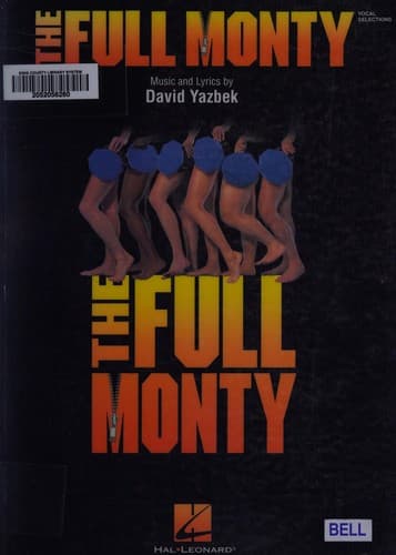 Tapa de The full monty : vocal selections