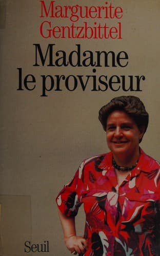 Tapa de Madame le proviseur
