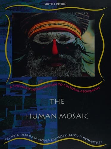Tapa de The human mosaic
