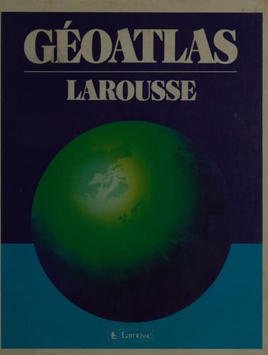Tapa de Geoatlas Larousse