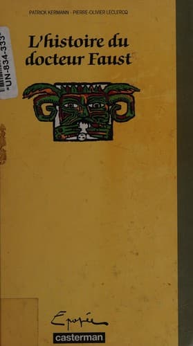 Tapa de L'Histoire du docteur Faust