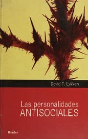 Tapa de Las personalidades antisociales (Spanish Edition)