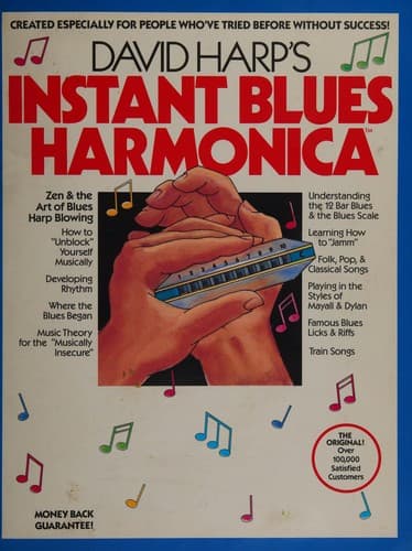 Tapa de David Harp's Instant Blues Harmonica