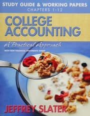 Tapa de Study Guide and Working Papers 1-12