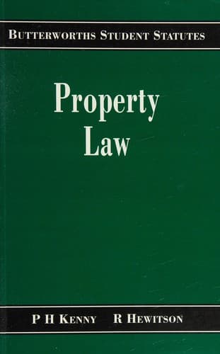 Tapa de Property law