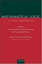 Tapa de Mathematical Logic Pt. 2