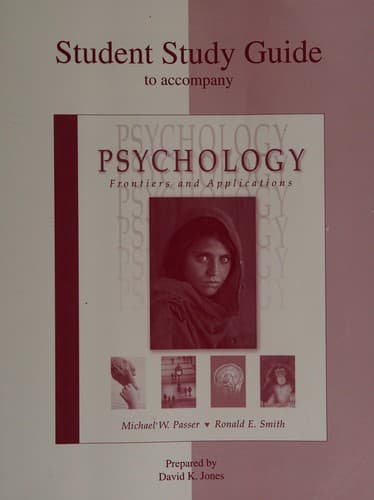 Tapa de The Student's Guide to Psychology