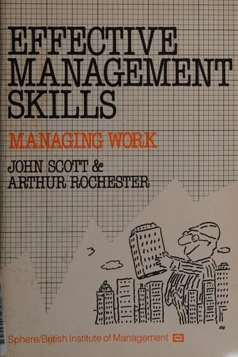 Tapa de Managing work