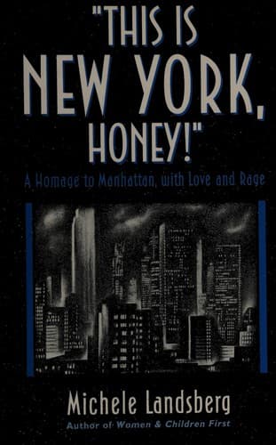 Tapa de This is New York, Honey!