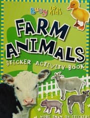 Tapa de Busy Kids Farm Animals Sticker Book