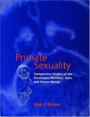 Tapa de Primate Sexuality