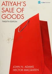 Tapa de Atiyah's sale of goods