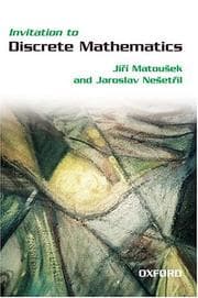 Tapa de Invitation to discrete mathematics