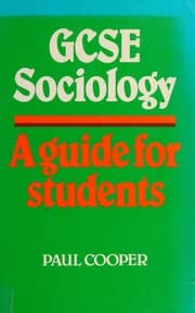 Tapa de General Certificate of Secondary Education Sociology