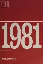 Tapa de British standards yearbook